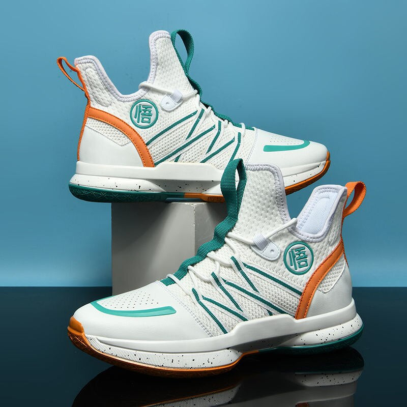 Dragon Ball z Shoes Son Goku sneakers Costume Shoes White / US 8.5 / UK 8 / EU 42 ( 260 cm / 260 mm ) Infinit Store Infinit Store Infinit Sneakers