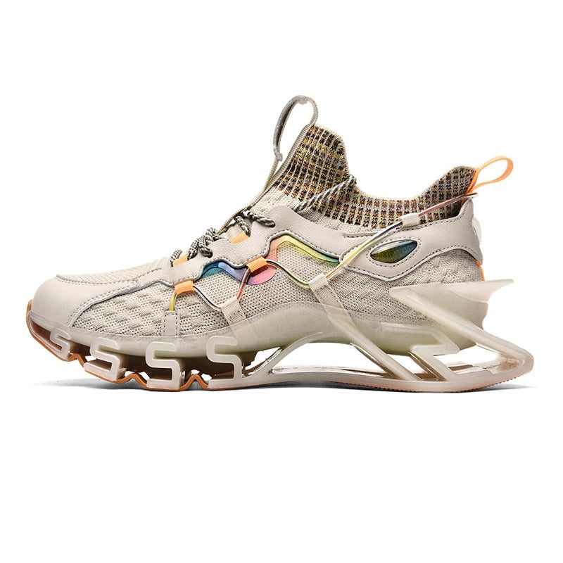 EMPEROR Spartan Sneakers Shoes Modern Beige / UK 6.5 / US 7 / EU 40 ( 25 cm / 250 mm ) Infinit Store Infinit Store Infinit Sneakers