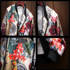 Flowers Windbreakers jackets for men Coats & Jackets Infinit Store Infinit Store Infinit Sneakers
