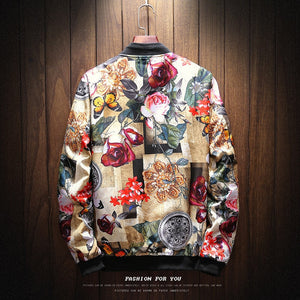 Flowers Windbreakers jackets for men Coats & Jackets Infinit Store Infinit Store Infinit Sneakers