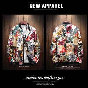 Flowers Windbreakers jackets for men Coats & Jackets Infinit Store Infinit Store Infinit Sneakers