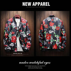 Flowers Windbreakers jackets for men Coats & Jackets Infinit Store Infinit Store Infinit Sneakers