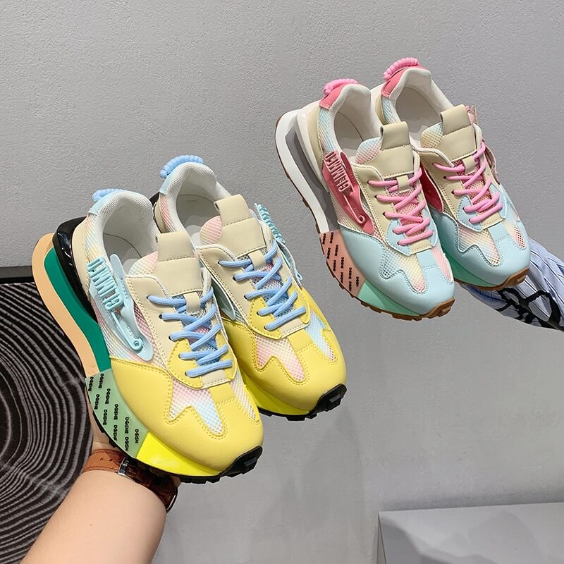 Glimmed women sneakers best chunky shoes for women 2022 Shoes Infinit Store Infinit Store Infinit Sneakers