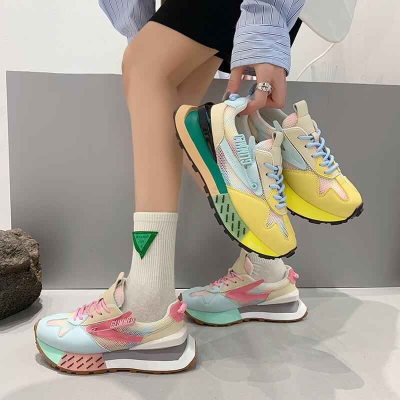 Glimmed women sneakers best chunky shoes for women 2022 Shoes Infinit Store Infinit Store Infinit Sneakers