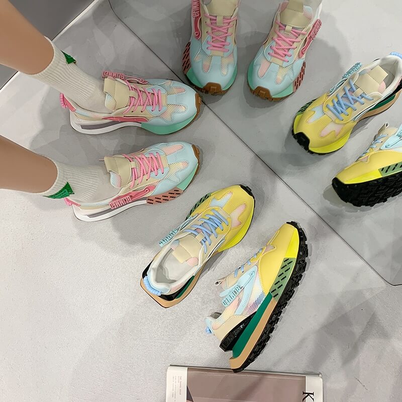 Glimmed women sneakers best chunky shoes for women 2022 Shoes Infinit Store Infinit Store Infinit Sneakers
