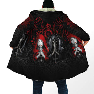 Grim Reaper costume 3D cloak Hoodie - grim reaper drawing cloak Hoodie Coats & Jackets Grim Reaper and Nun / M Infinit Store Infinit Store Infinit Sneakers