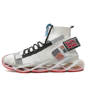 High Top Snakers INFINIT Blaze Fusion X sneakers Shoes White / US 6.5 / UK 6 / EU 39 ( 24.5 cm / 245 mm ) Infinit Store Infinit Store Infinit Sneakers