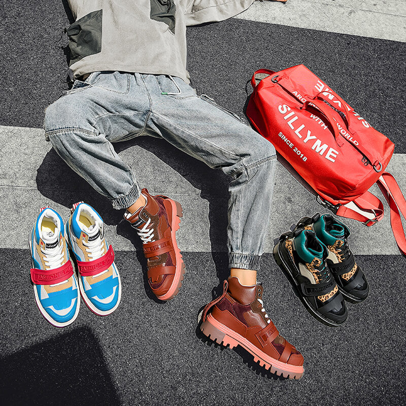 High Top Sneakers DTX100 Chunky dad shoes Shoes Infinit Store Infinit Store Infinit Sneakers