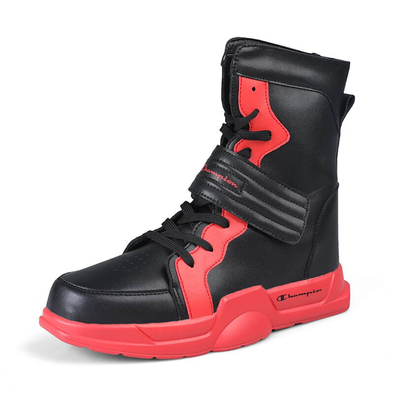 High Top Sneakers HTS Champion best hip hop shoes 2022 Shoes Black / US 6.5 / UK 6 / EU 39 Foot Length ( 24.5 cm / 245 mm ) Infinit Store Infinit Store Infinit Sneakers