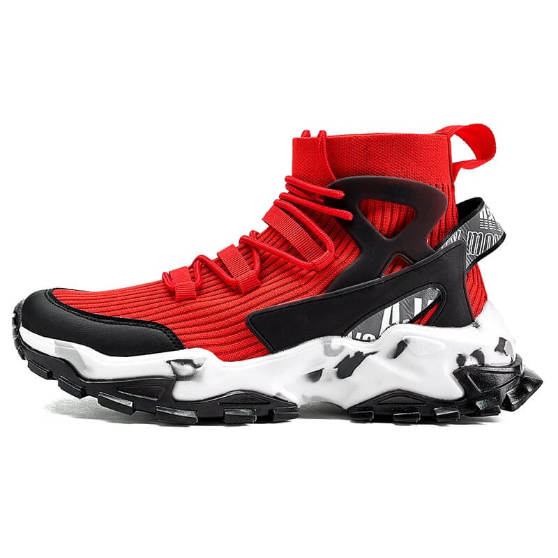 High Top Sneakers INFINIT Blaze DNX ( Dgeneration X ) Sneakers Shoes Red ( DNX 100 ) / US 8.5 / UK 8 / EU 42 ( 26.5 cm / 265 mm ) Infinit Store Infinit Store Infinit Sneakers