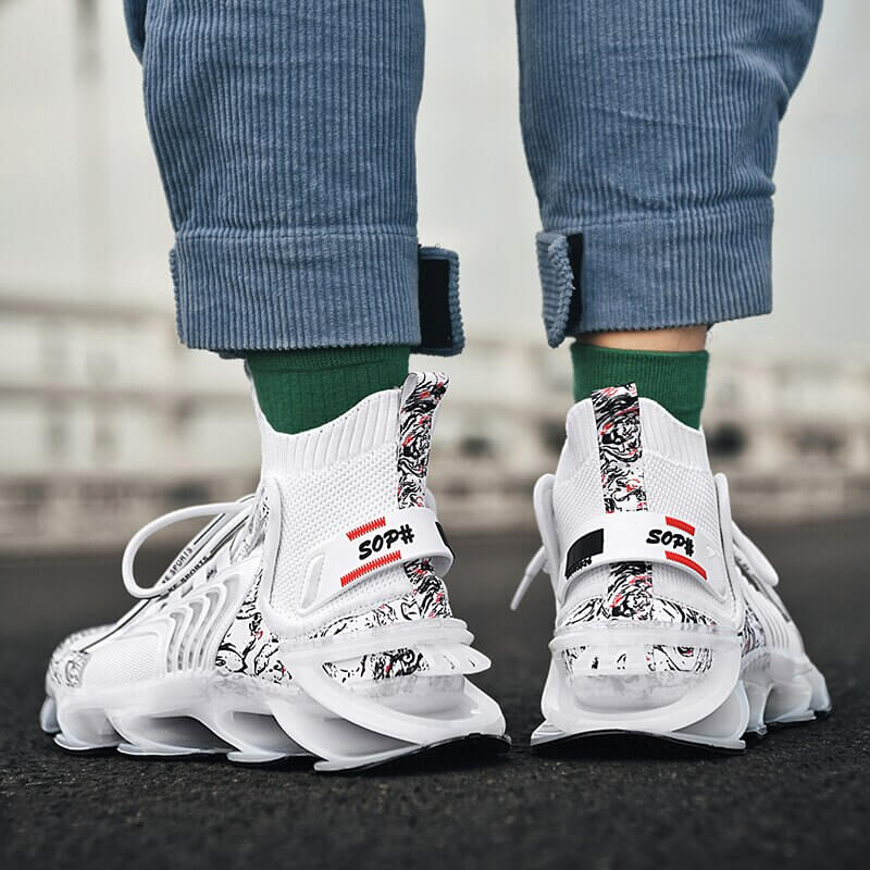 High Top Sneakers INFINIT Blaze Spectra R breathable sneakers Shoes Infinit Store Infinit Store Infinit Sneakers