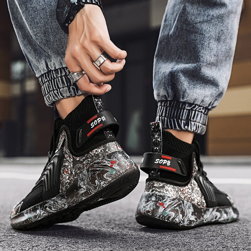 High Top Sneakers INFINIT Blaze Spectra breathable sneakers Shoes Infinit Store Infinit Store Infinit Sneakers