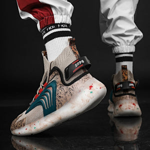 High Top Sneakers INFINIT Blaze Spectra breathable sneakers Shoes Infinit Store Infinit Store Infinit Sneakers