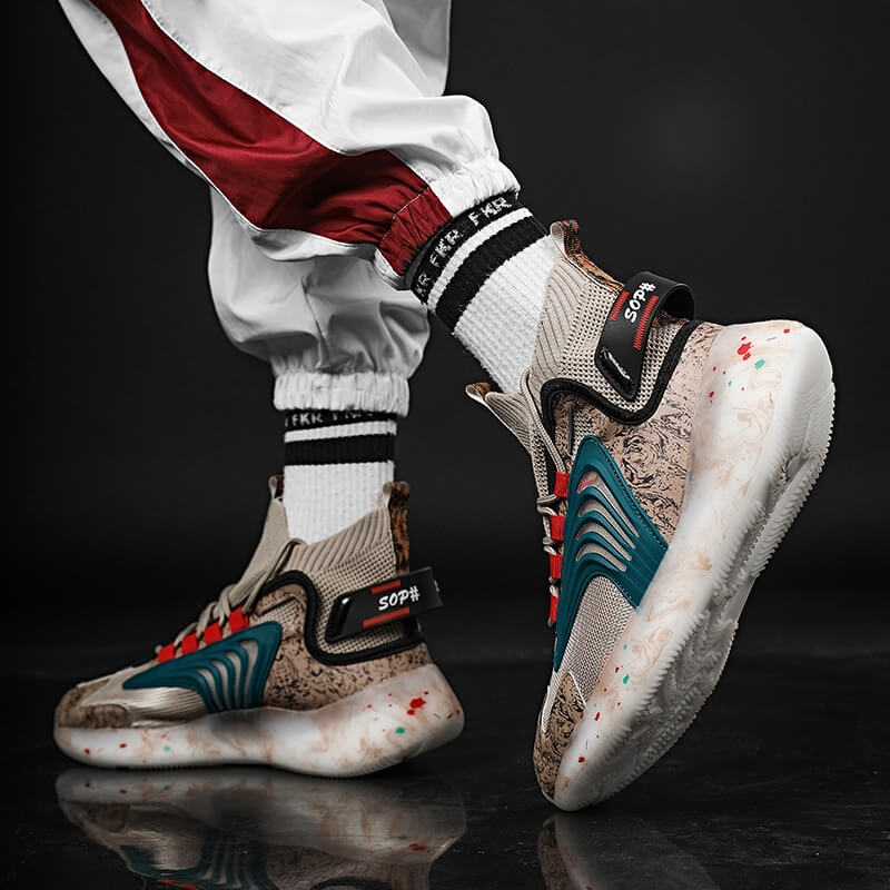 High Top Sneakers INFINIT Blaze Spectra breathable sneakers Shoes Infinit Store Infinit Store Infinit Sneakers