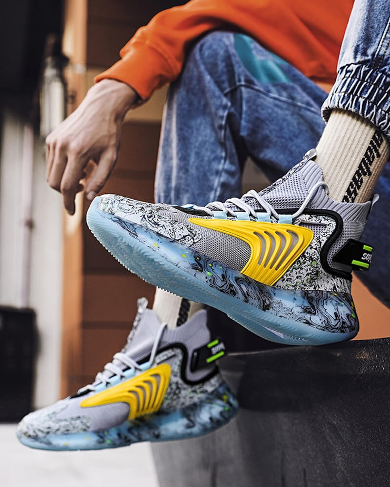 High Top Sneakers INFINIT Blaze Spectra breathable sneakers Shoes Infinit Store Infinit Store Infinit Sneakers