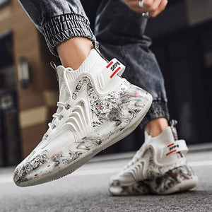 High Top Sneakers INFINIT Blaze Spectra breathable sneakers Shoes Infinit Store Infinit Store Infinit Sneakers