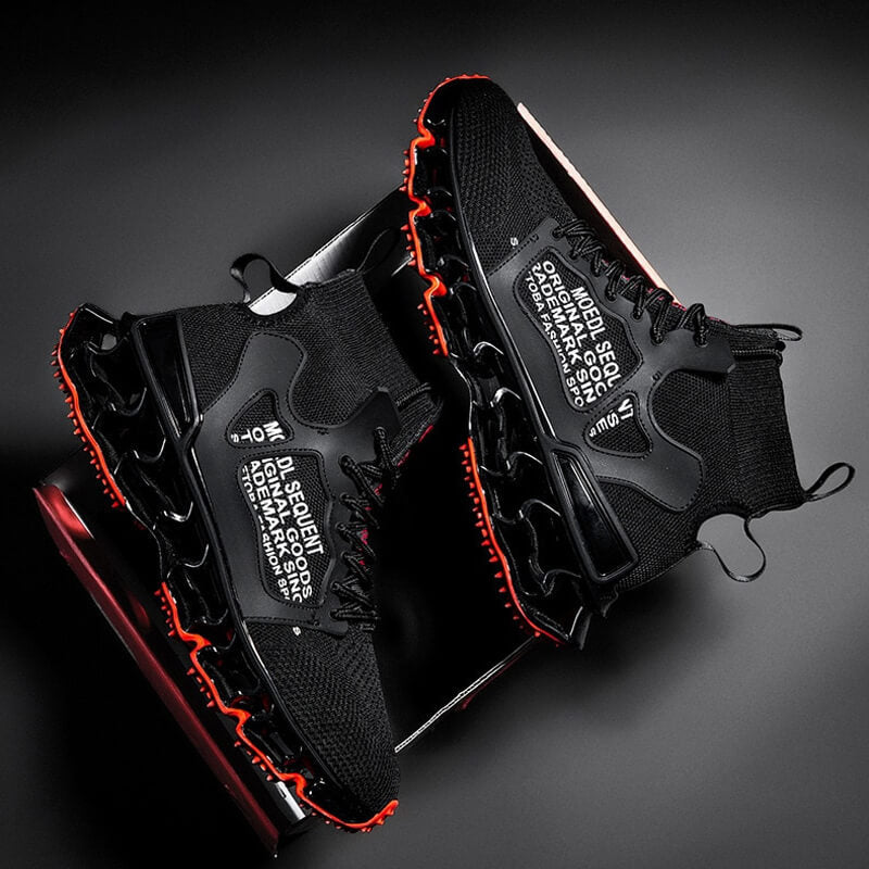 INFINIT Blaze Moedl Sequent Original Sneakers Shoes Black / US 9.5 / UK 9 / EU 43 Foot Length ( 27 cm / 270 mm ) Infinit Store Infinit Store Infinit Sneakers