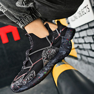 INFINIT Blaze Spectre breathable high top sneakers Shoes Infinit Store Infinit Store Infinit Sneakers