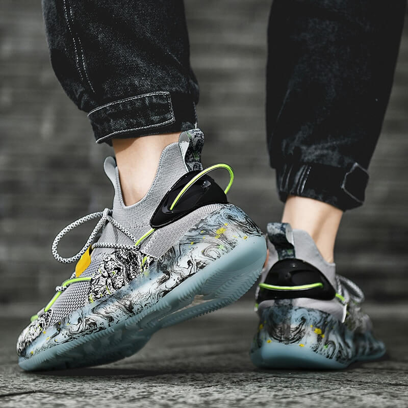 INFINIT Blaze Spectre breathable high top sneakers Shoes Infinit Store Infinit Store Infinit Sneakers