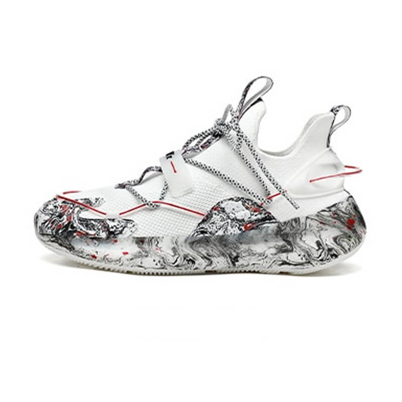 INFINIT Blaze Spectre breathable high top sneakers Shoes White / US 8 / UK 7.5 / EU 41 ( 25.5 cm / 255 mm ) Infinit Store Infinit Store Infinit Sneakers