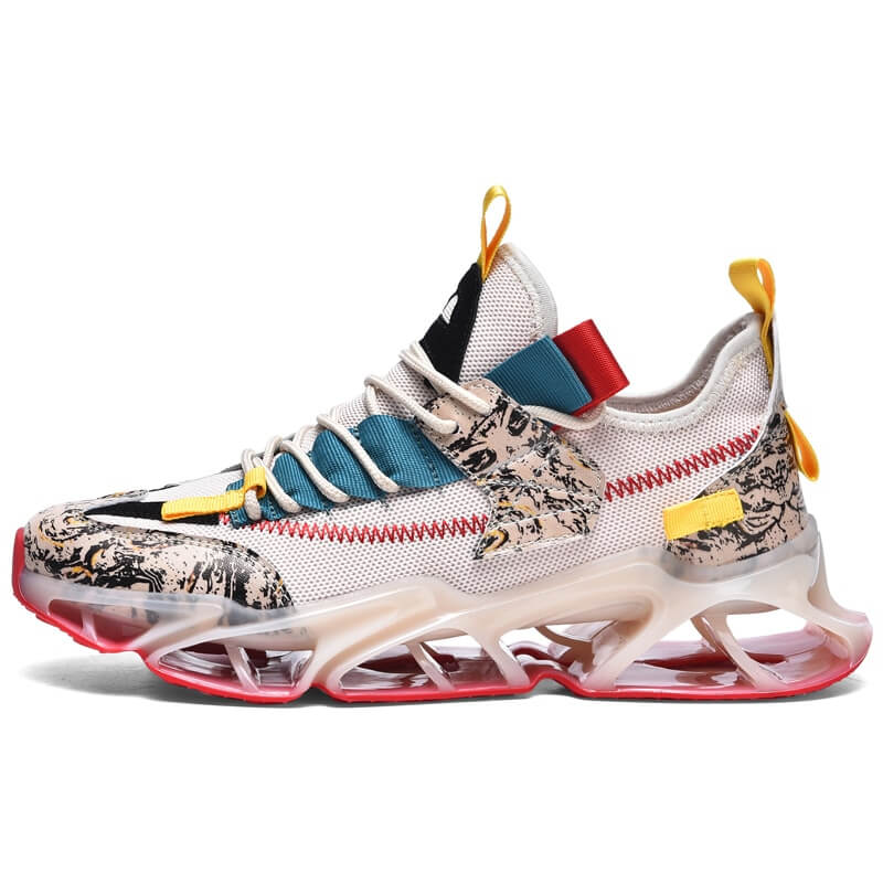 INFINIT Blaze spartanX Sneakers Shoes Brown / US 7 / EU 39 / UK 6.5 ( 24.5 cm / 245 mm ) Infinit Store Infinit Store Infinit Sneakers