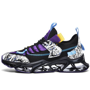 INFINIT Blaze spartanX Sneakers Shoes Purple / US 8 / EU 41 / UK 7.5 ( 25.5 cm / 255 mm ) Infinit Store Infinit Store Infinit Sneakers