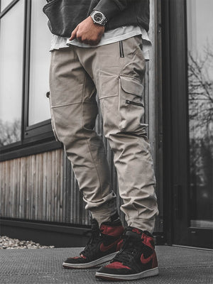 INFINIT Drex cargo pants streetwear multi pockets casual joggers for men 2022 Pants Infinit Store Infinit Store Infinit Sneakers