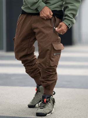 INFINIT Drex cargo pants streetwear multi pockets casual joggers for men 2022 Pants Infinit Store Infinit Store Infinit Sneakers