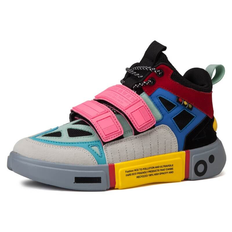 INFINITE Blaze-X Sneakers chunky snekers 2002 Shoes Pink / US 7 / UK 6.5 / EU 40 Foot Length ( 25 cm / 250 mm ) Infinit Store Infinit Store Infinit Sneakers