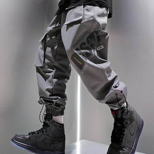 INFINIT Fizzy reflective cargo pants for men Pants Infinit Store Infinit Store Infinit Sneakers