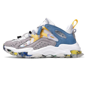 INFINIT Groovy 'A55 Sneakers' Shoes Mixed Blue / US 6.5 / UK 6 / EU 39 Foot Length ( 24.5 cm / 245 mm ) Infinit Store Infinit Store Infinit Sneakers