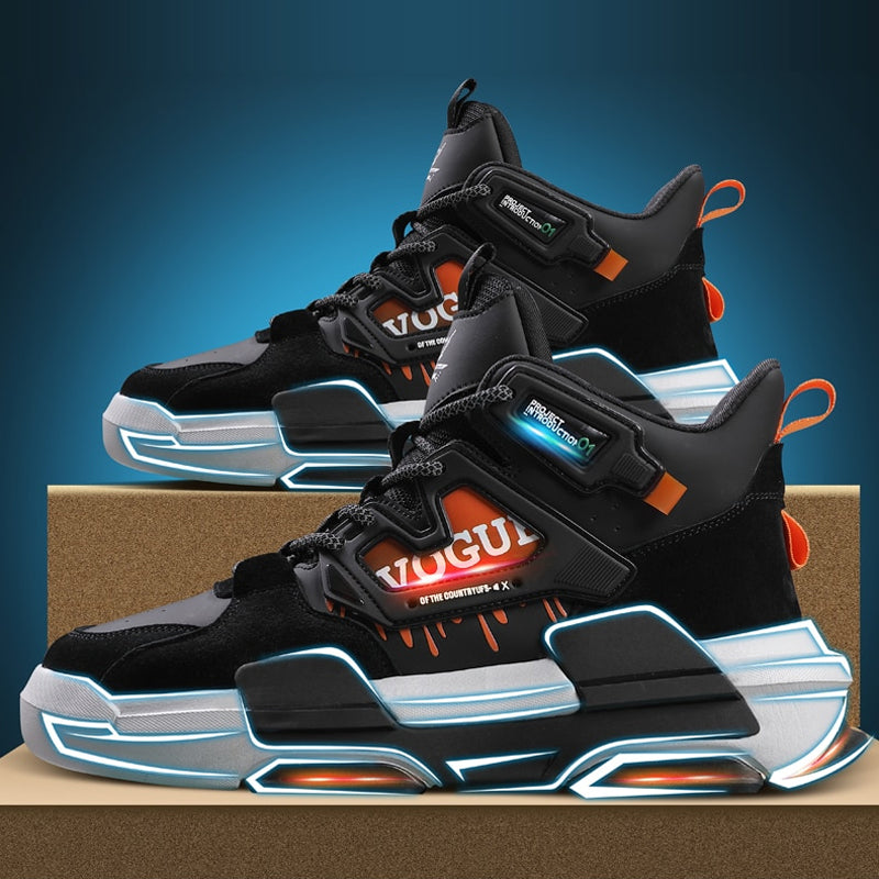 INFINIT Sparks T100 Mens high top sneakers Shoes Infinit Store Infinit Store Infinit Sneakers