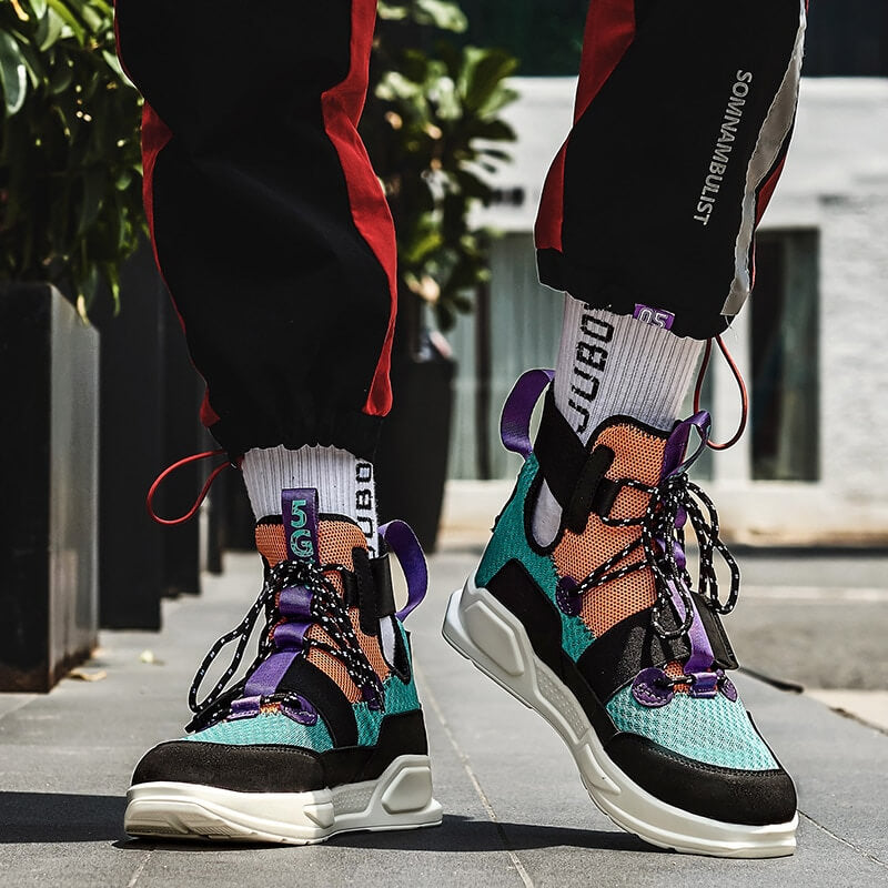 INFINIT Sparks XT100 high top sneakers for women and mens Shoes Infinit Store Infinit Store Infinit Sneakers