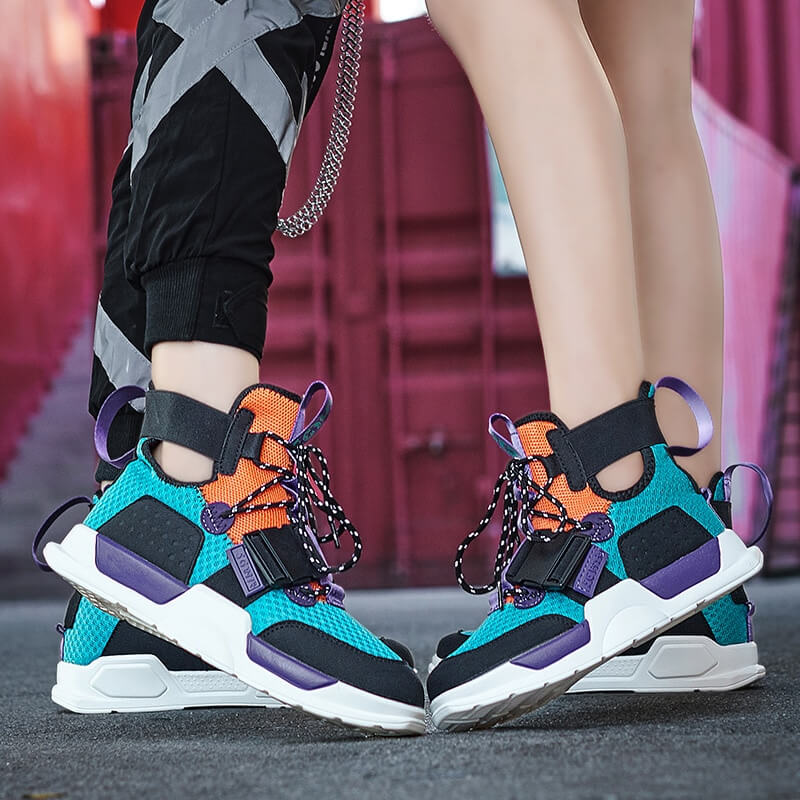 INFINIT Sparks XT100 high top sneakers for women and mens Shoes Infinit Store Infinit Store Infinit Sneakers