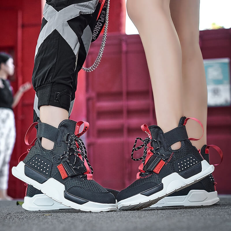 INFINIT Sparks XT100 high top sneakers for women and mens Shoes Infinit Store Infinit Store Infinit Sneakers