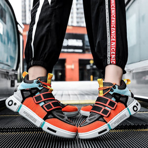 INFINIT 'Blaze Chromatic' Sneakers Colorful High top Sneakers Shoes Infinit Store Infinit Store Infinit Sneakers