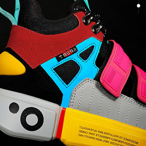 INFINIT 'Blaze Chromatic' Sneakers Colorful High top Sneakers Shoes Infinit Store Infinit Store Infinit Sneakers