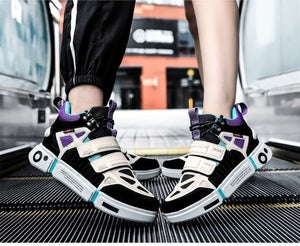 INFINIT 'Blaze Chromatic' Sneakers Colorful High top Sneakers Shoes Infinit Store Infinit Store Infinit Sneakers