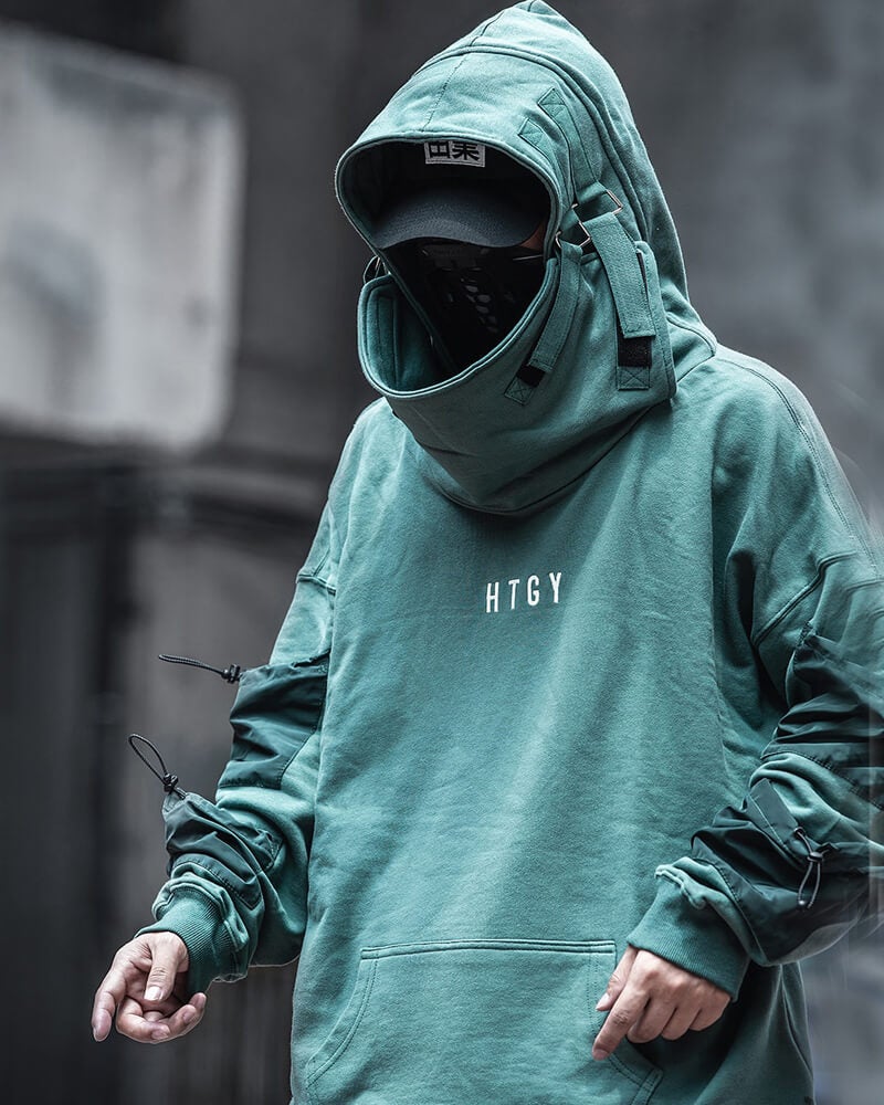 INFINIT HTGY Hoodie Japanese Streetwear Coats & Jackets green / XL Infinit Store Infinit Store Infinit Sneakers