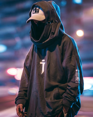 Industrial Hoodie Coats & Jackets Gray / XL Infinit Store Infinit Store Infinit Sneakers