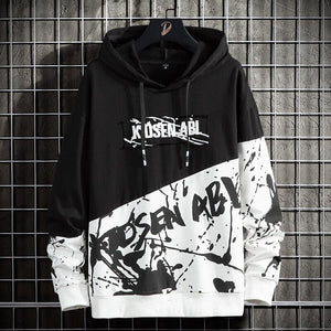 Kidsen ABL Sweatshirt Japanese Streetwear fashion Coats & Jackets Black White / S Infinit Store Infinit Store Infinit Sneakers
