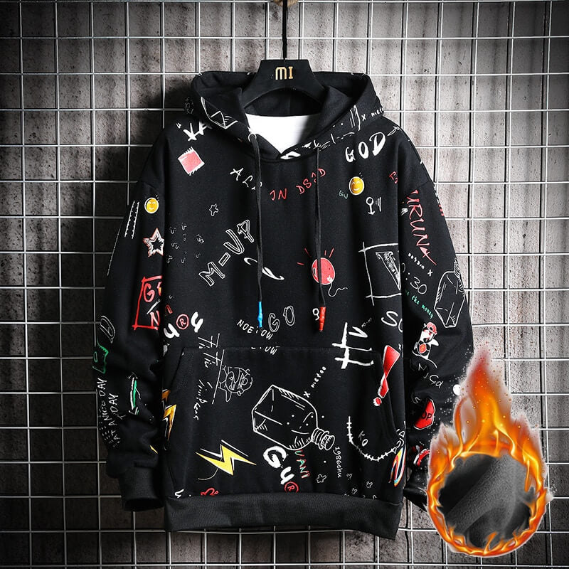 Korean Streetwear hoodies urban street fashion korean hoodies Coats & Jackets Black / Korean -M Infinit Store Infinit Store Infinit Sneakers