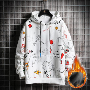 Korean Streetwear hoodies urban street fashion korean hoodies Coats & Jackets White / Korean -M Infinit Store Infinit Store Infinit Sneakers