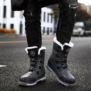 Mens Winter boots Waterproof Casual Boots Shoes Infinit Store Infinit Store Infinit Sneakers
