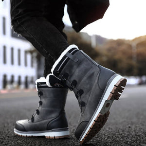Mens Winter boots Waterproof Casual Boots Shoes Infinit Store Infinit Store Infinit Sneakers