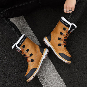 Mens Winter boots Waterproof Casual Boots Shoes Infinit Store Infinit Store Infinit Sneakers