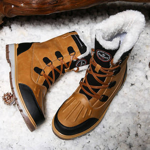 Mens Winter boots Waterproof Casual Boots Shoes Infinit Store Infinit Store Infinit Sneakers