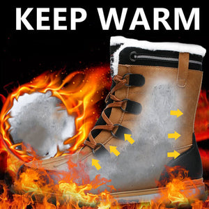 Mens Winter boots Waterproof Casual Boots Shoes Infinit Store Infinit Store Infinit Sneakers