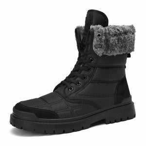 Octa-x outdoor mens winter boots 2022 boots Black Middle Top / US 6 / UK 5.5 / EU 38 Foot Length ( 24 cm / 240 mm ) Infinit Store Infinit Store Infinit Sneakers