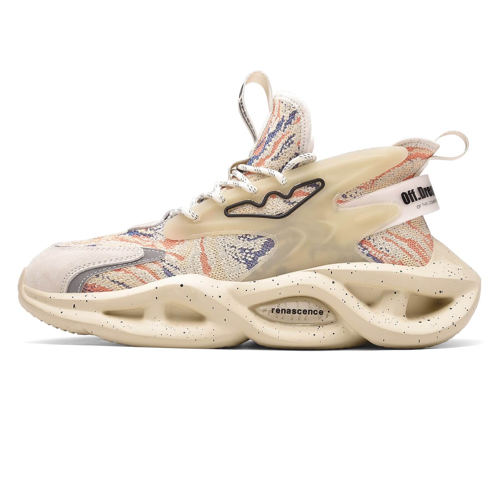 Renascence Digi Sneakers Original Shoes Beige / US 6.5 / UK 6 / EU 39 Foot Length ( 24.5 cm / 245 mm ) Infinit Store Infinit Store Infinit Sneakers